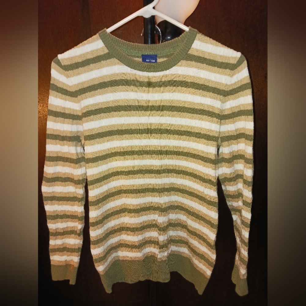 Basic Editions Striped Sweater